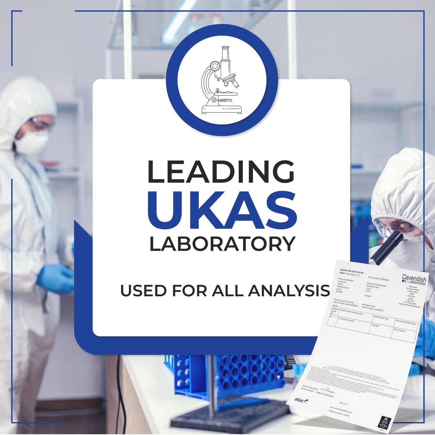 Asbestos Test Kit | 2 Samples