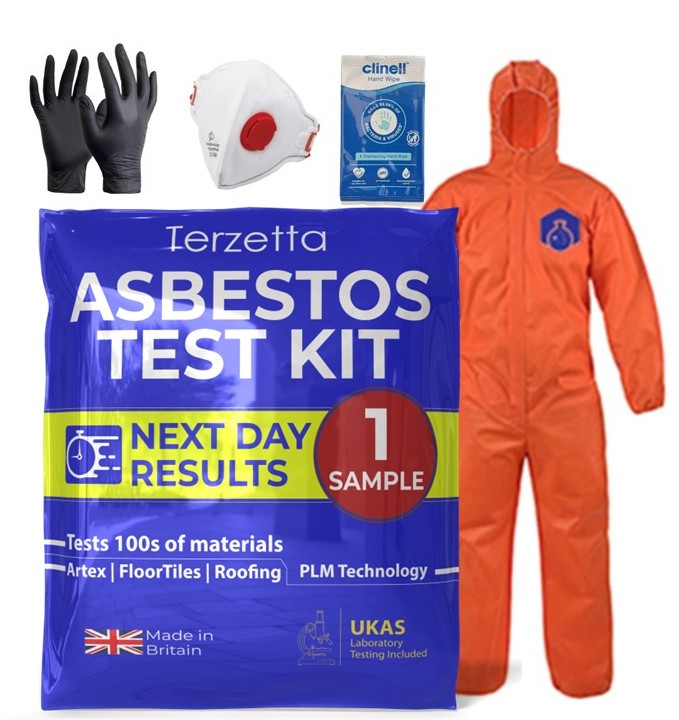 Complete Asbestos Test Kit | with PPE