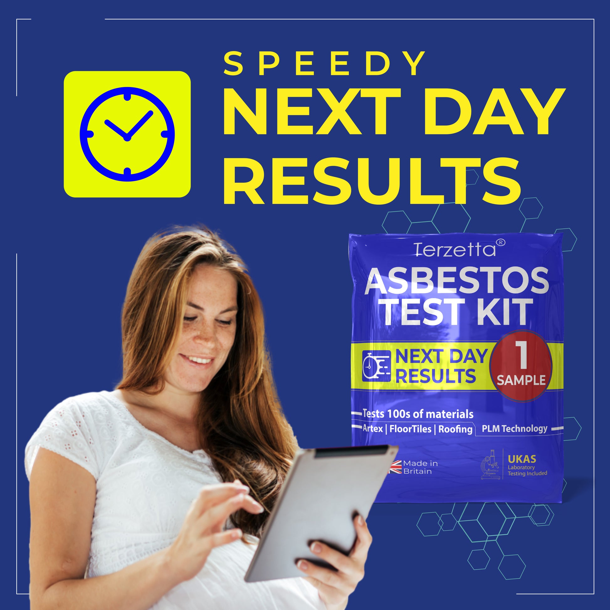 Asbestos test kit next day