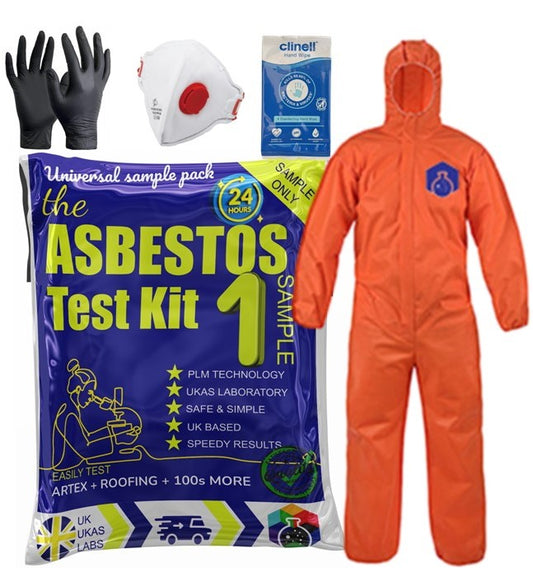 Asbestos sampling kit PPE