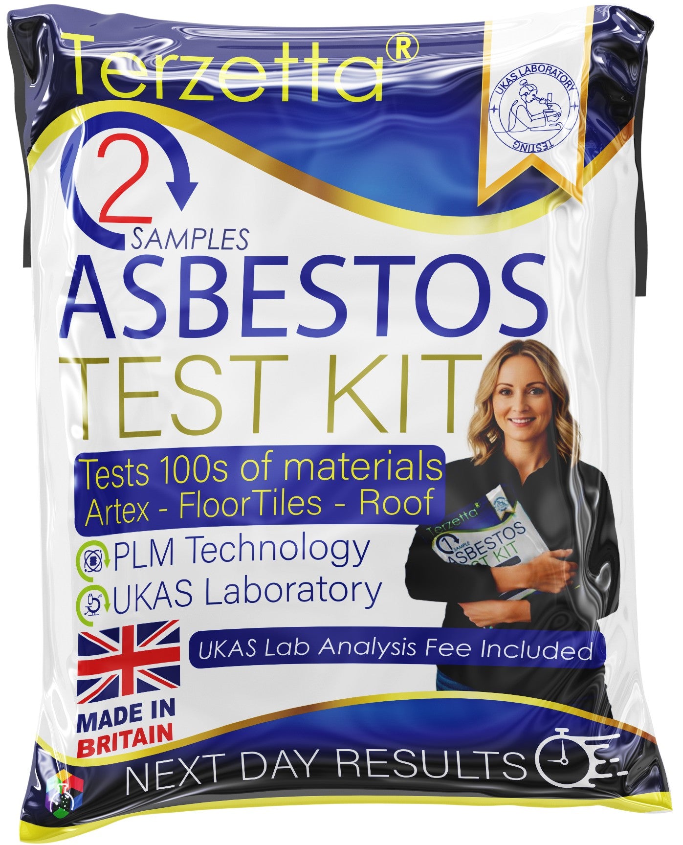 Asbestos Test Kit (2 Samples)